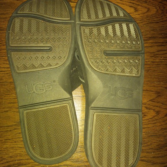 Men's Slide Sandals Black Size 11 UGG - Picture 7 of 7